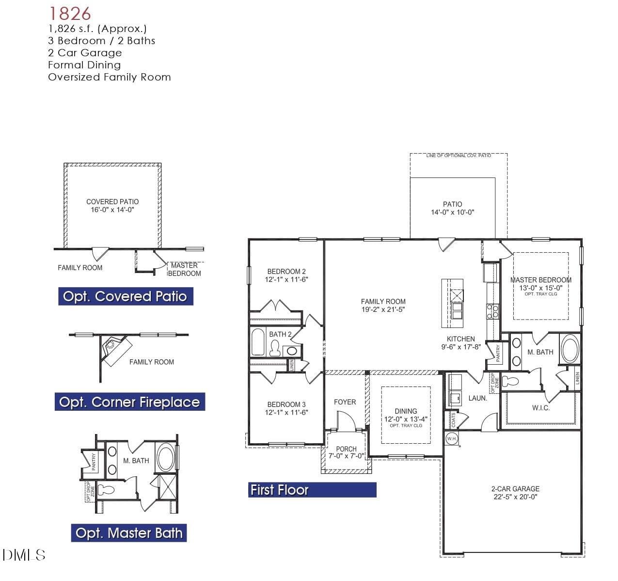 The 1826 Brochure - 16 Leslie Court, Middlesex, NC 27557