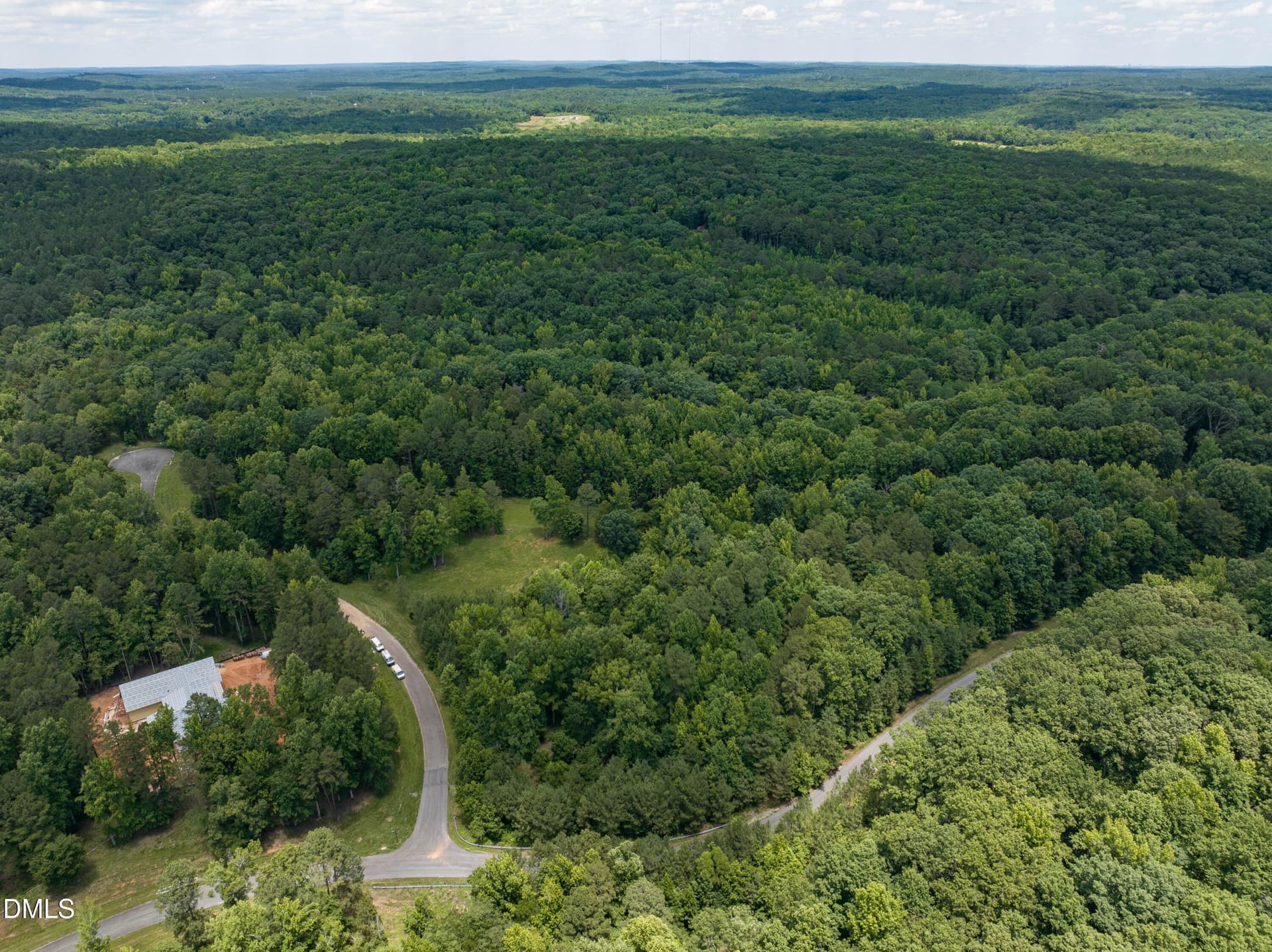 Lot 18 aerial 3 - 60 Clear Springs Court, Pittsboro, NC 27312