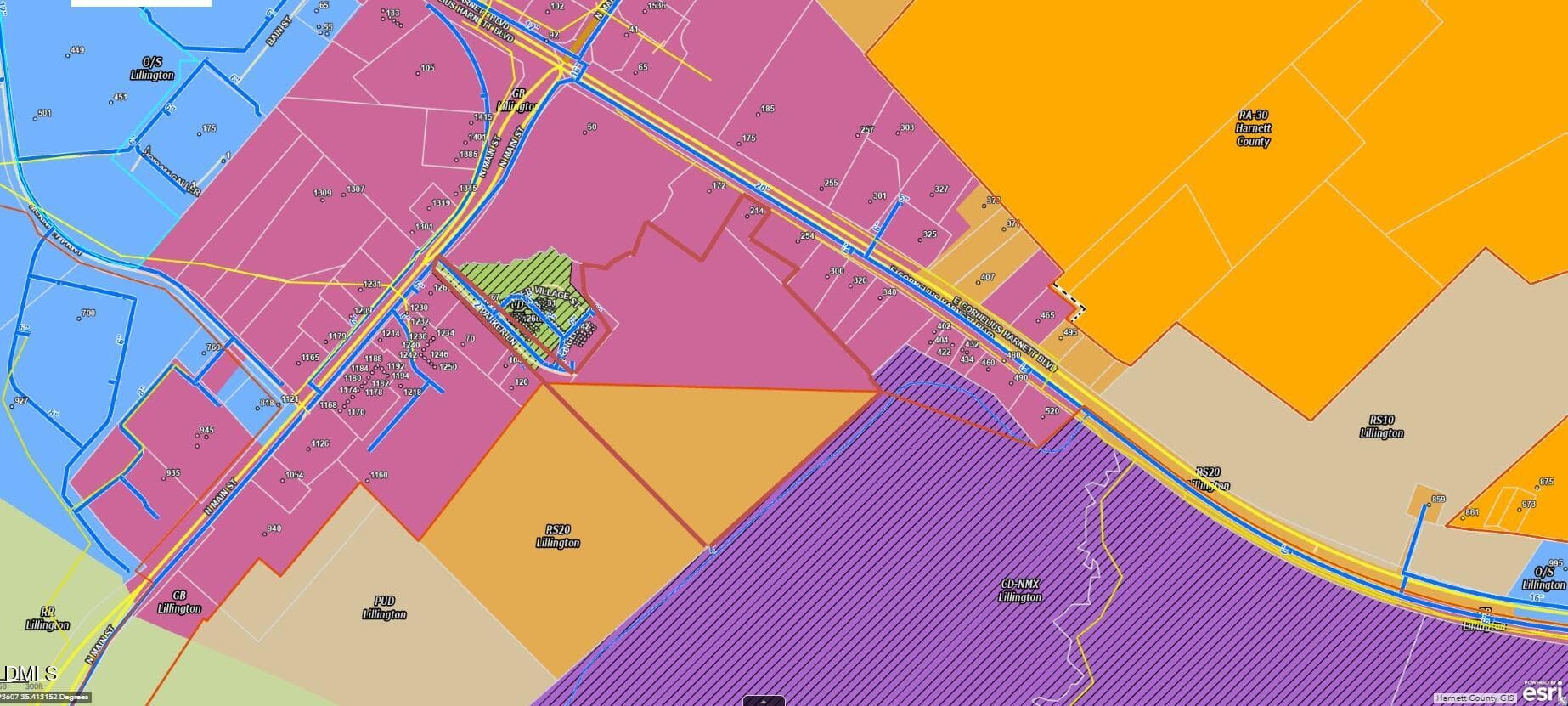 CURRWELL 32.07 AC ZONING - Not in a Subdivision, Lillington