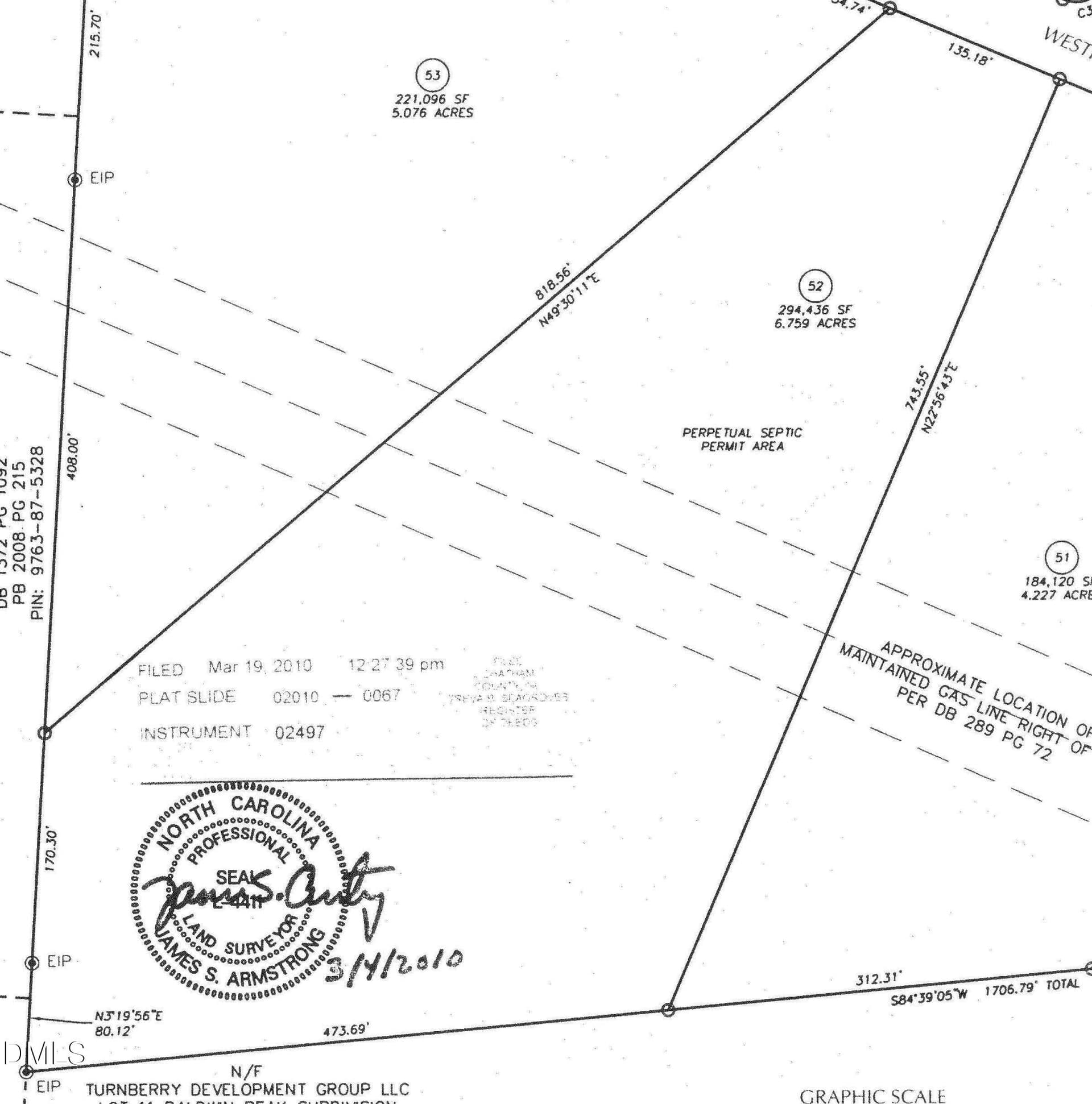 Summit Plat 52 - 473 Westhampton Drive, Pittsboro, NC 27312