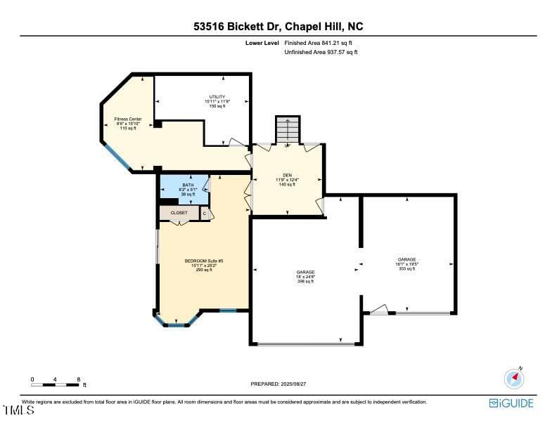 53516 Bickett Floorplan 2 - 53516 Bickett Drive, Chapel Hill, NC 27517, Chapel Hill