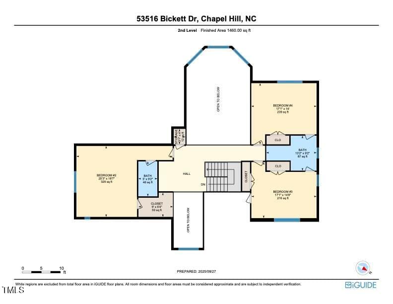 53516 Bickett Floorplan 4 - 53516 Bickett Drive, Chapel Hill, NC 27517, Chapel Hill