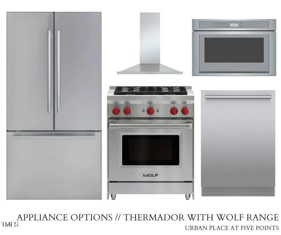 APPLIANCE OPTIONS __ Thermador - 1525 Havenmont Court, Raleigh, NC 27608, Raleigh
