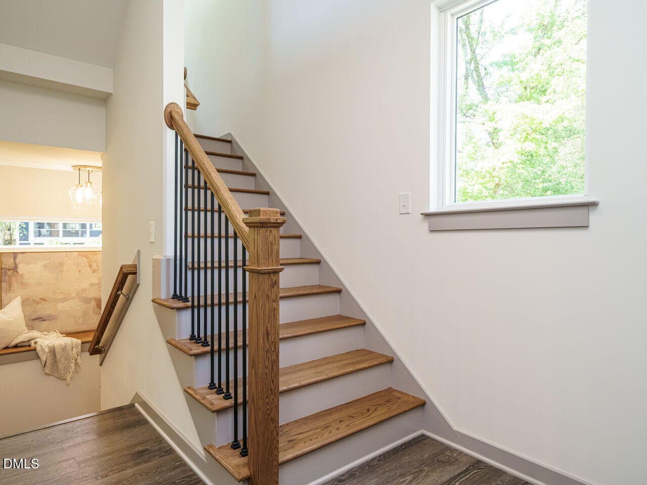 012-1280x960-staircase - 1527 Havenmont Court, Raleigh, NC 27608, Raleigh