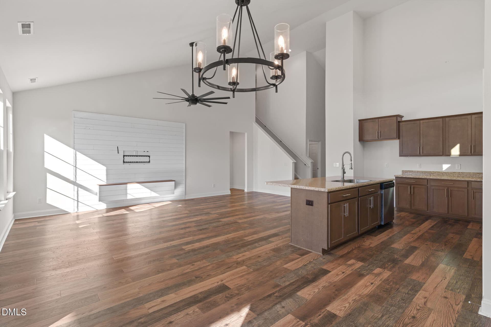Family Room and Kitchen - 1585 Sage Tree Drive, Zebulon, NC 27597