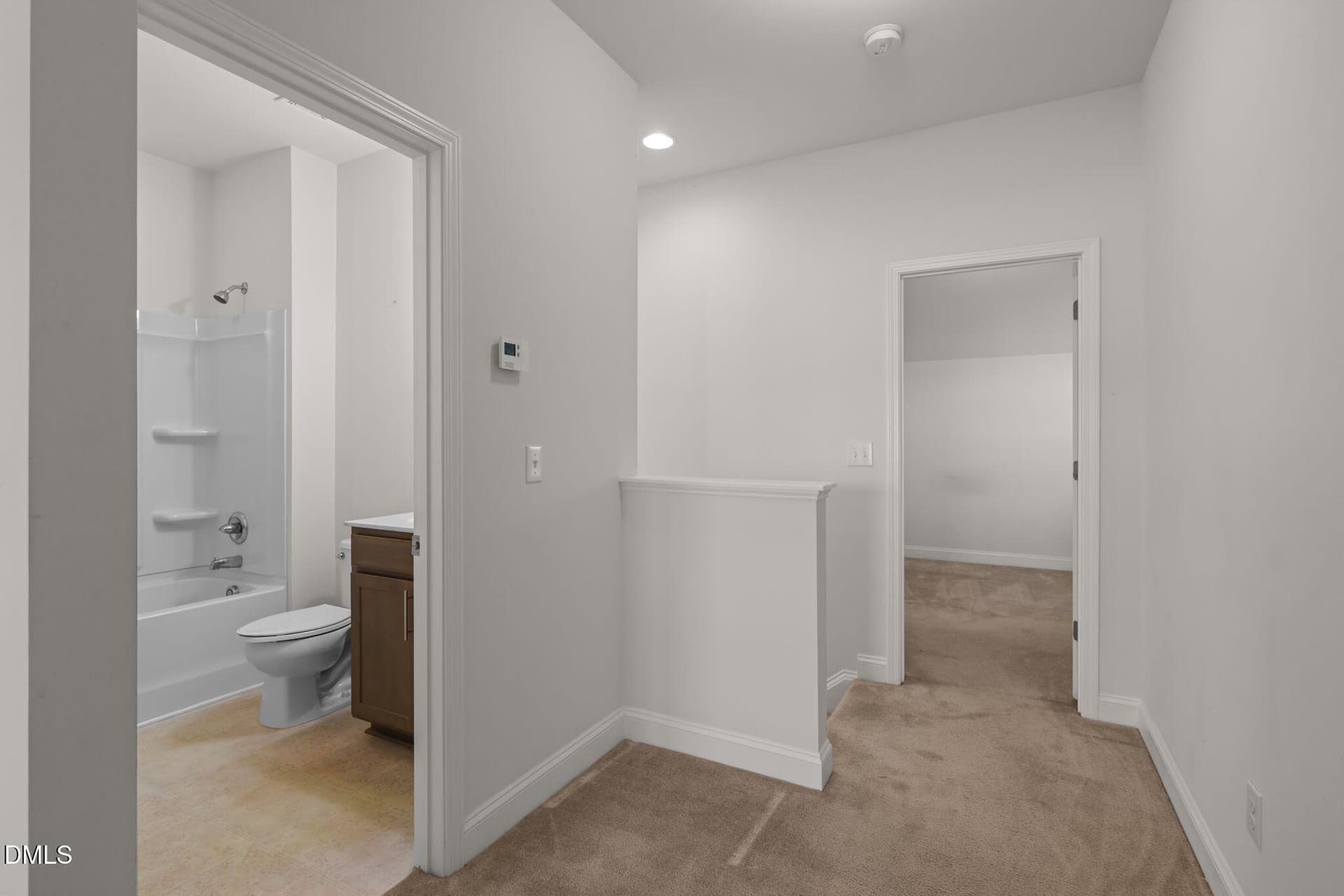 Bath off Bonus Room on Second Floor - 1585 Sage Tree Drive, Zebulon, NC 27597