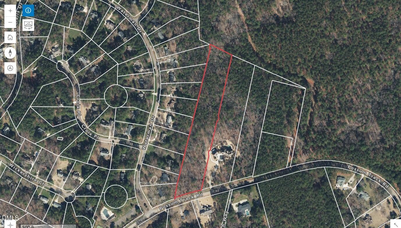 15516 Possum Track Rd Aerial View - 15516 Possum Track Road, Raleigh, NC 27614, Raleigh