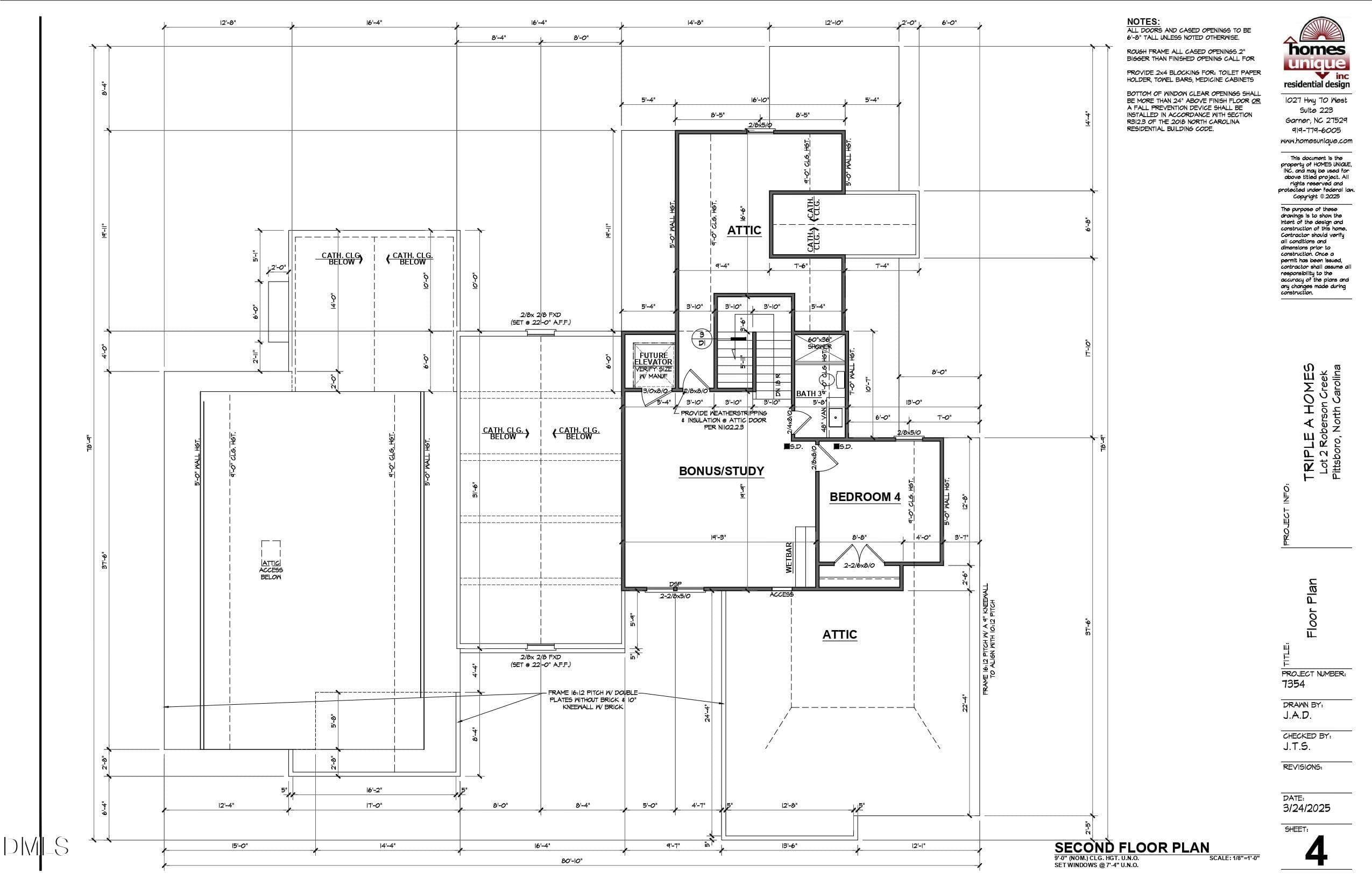 RO 2 Final Architecturals-5_page-0001 - 638 Old Goldston Road, Pittsboro, NC 27312, Pittsboro