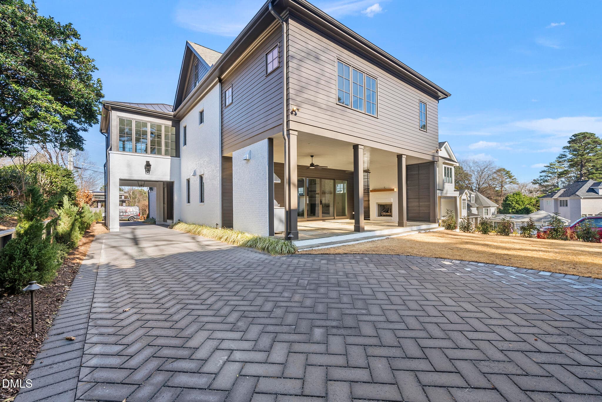 Rear Drive - 3317 Hampton Road, Raleigh, NC 27607, Raleigh