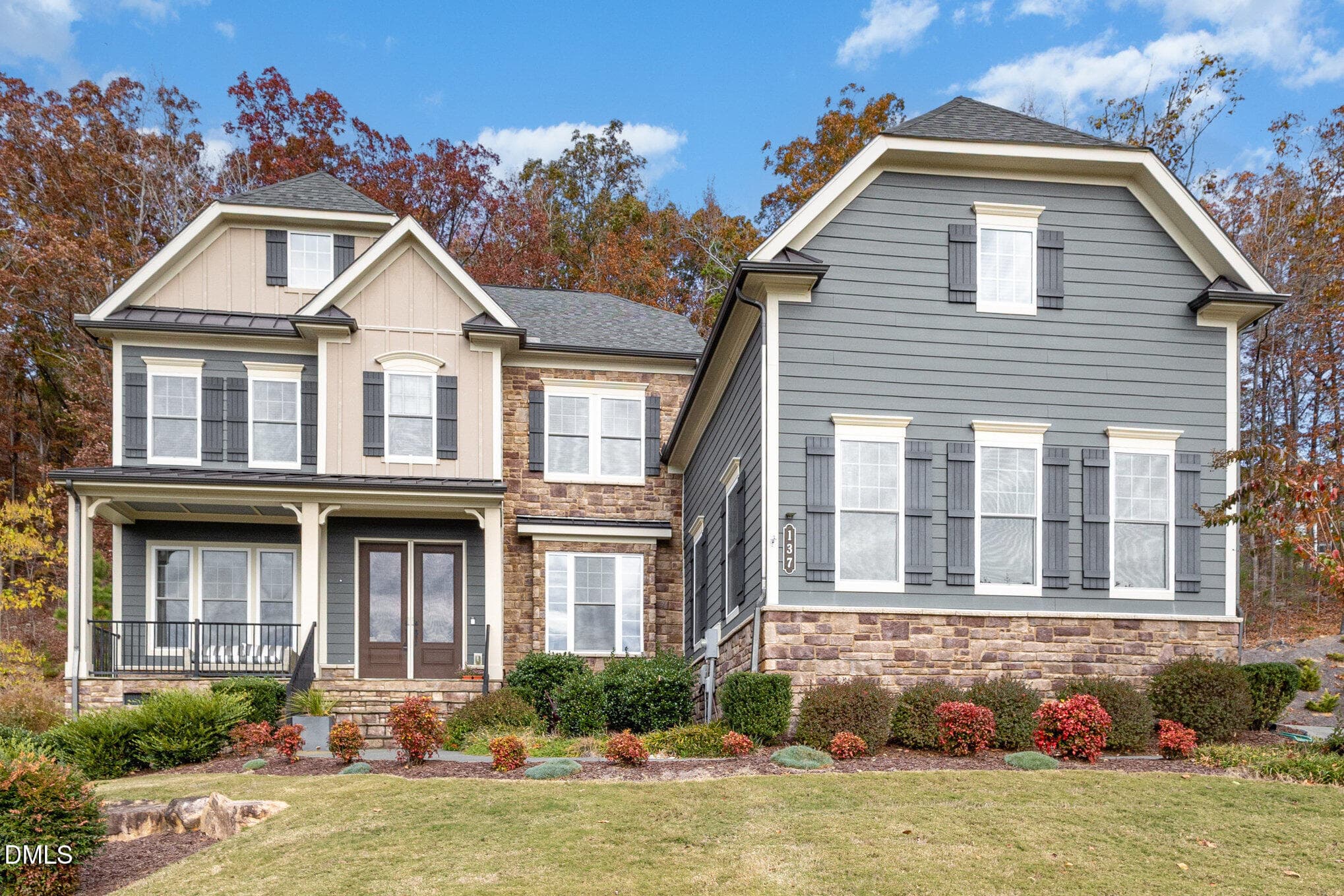 Exterior Front - 137 Lystra Grant Court, Chapel Hill, NC 27517, Chapel Hill