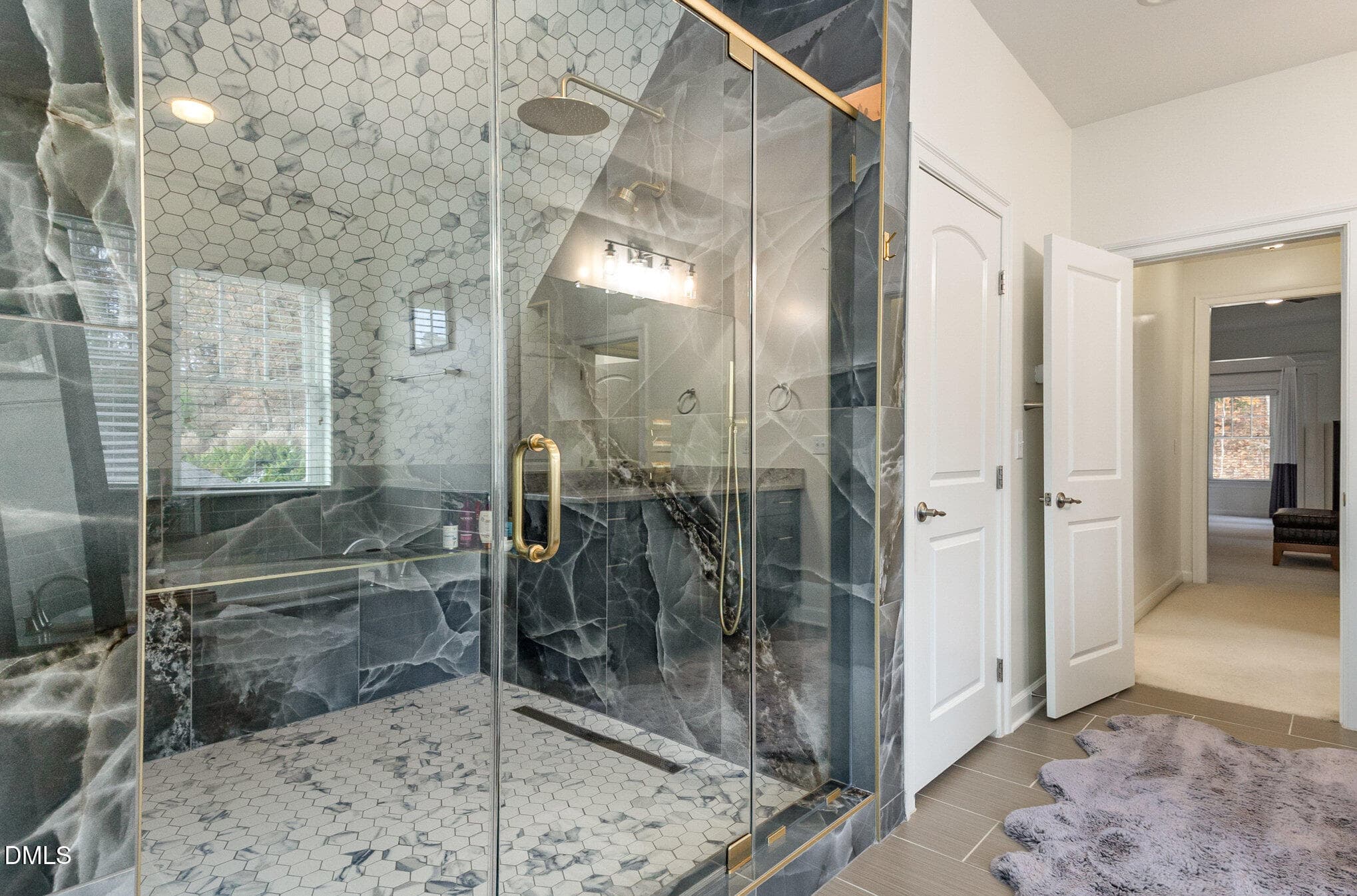 Primary Custom Shower - 137 Lystra Grant Court, Chapel Hill, NC 27517, Chapel Hill