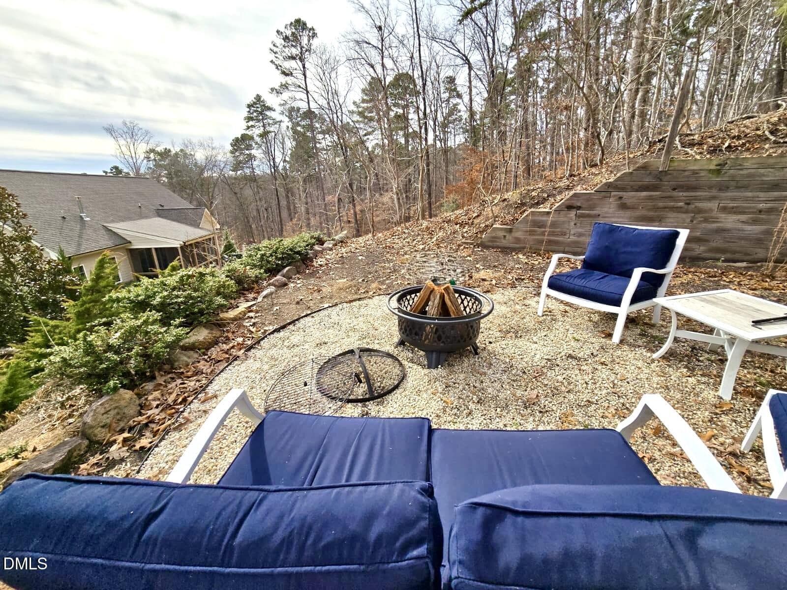 Firepit - 137 Lystra Grant Court, Chapel Hill, NC 27517, Chapel Hill