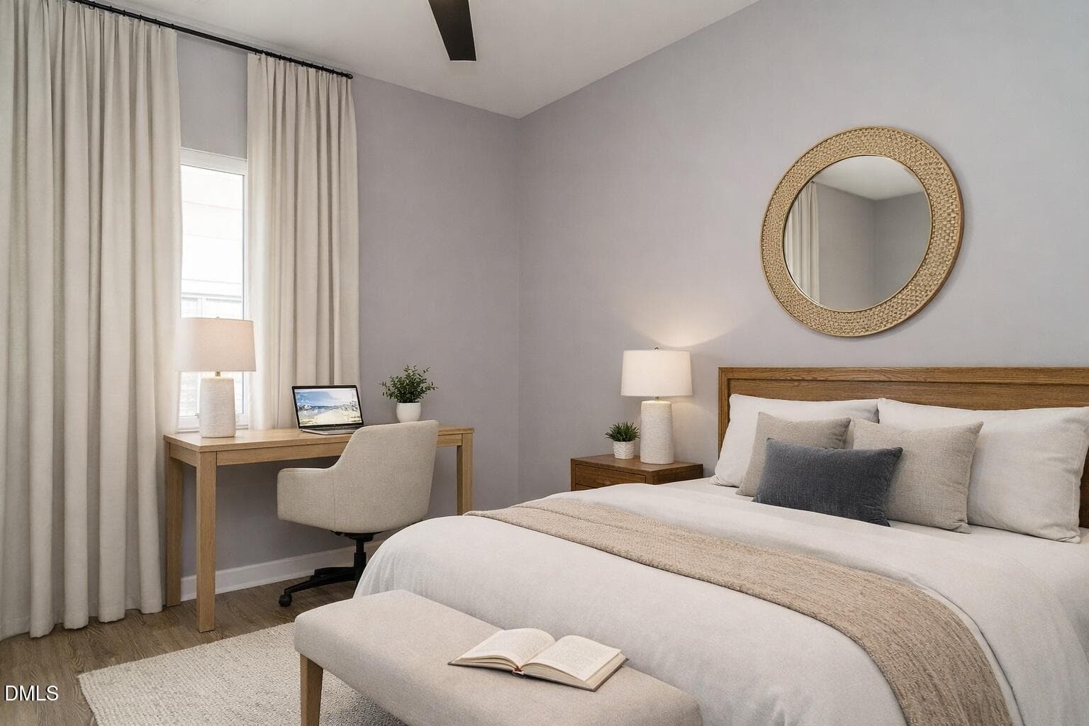 2nd guest bedroom - 1525 Urban Trace Lane, Raleigh, NC 27608, Raleigh