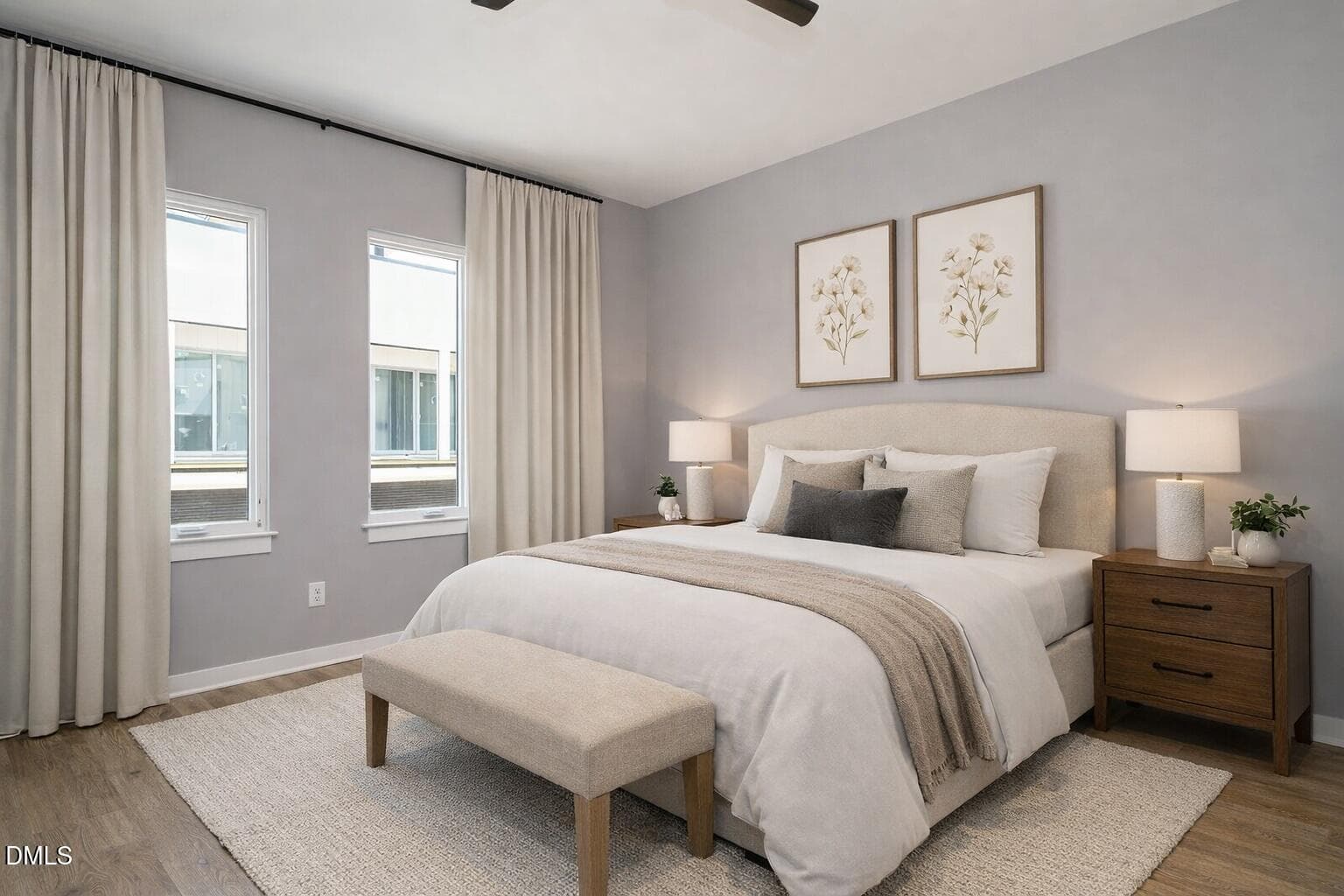 primarybedroom - 1525 Urban Trace Lane, Raleigh, NC 27608, Raleigh