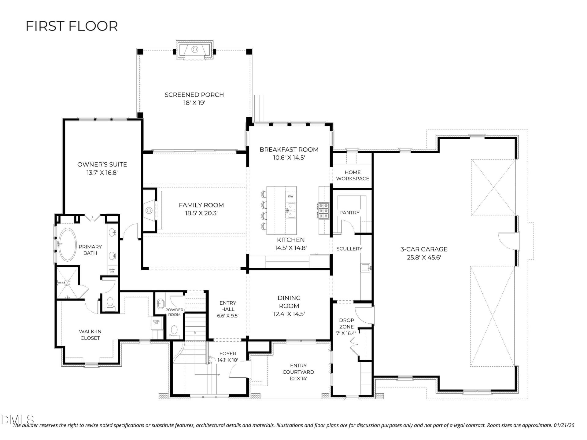 Lot 51 GHE F - 1812 Stream Manor Court, Wake Forest, NC 27587