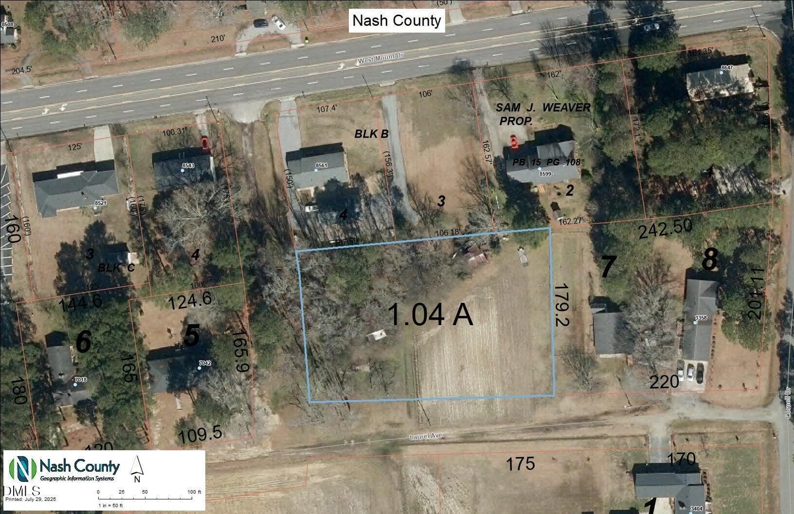 Laurel Ave - 000 Laurel Avenue, Rocky Mount, NC 27803, Rocky Mount