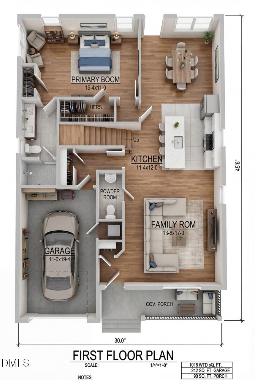 Downstairs - 209 W Franklin Street, Zebulon, NC 27597