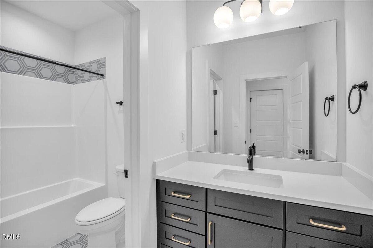 Hall Bath - 12885 Mallard Rock Drive, Zebulon, NC 27597, Zebulon