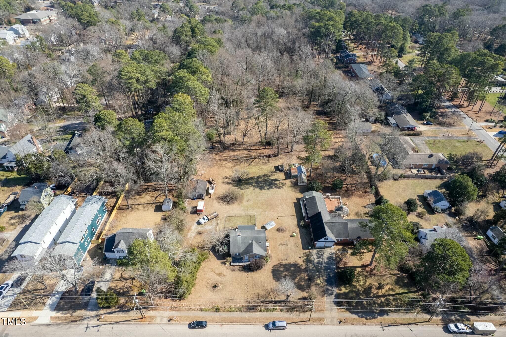 611 Powell Drive - Aerial Photo - 613 Powell Drive, Raleigh, NC 27606, Raleigh