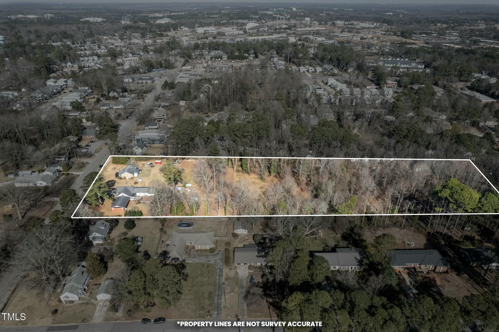 611 Powell Drive - Aerial Photo - 613 Powell Drive, Raleigh, NC 27606, Raleigh