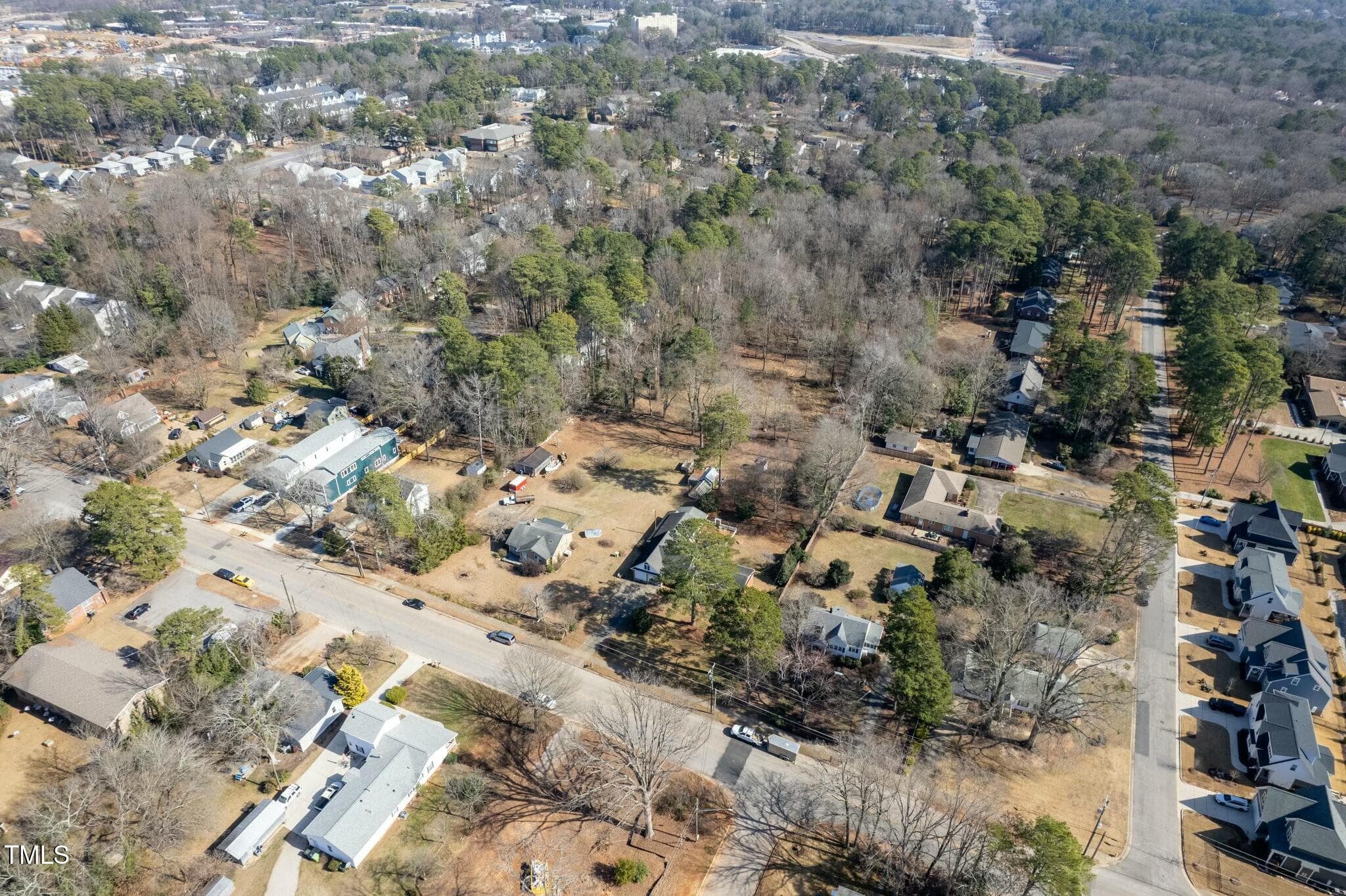 611 Powell Drive - Aerial Photo - 613 Powell Drive, Raleigh, NC 27606, Raleigh