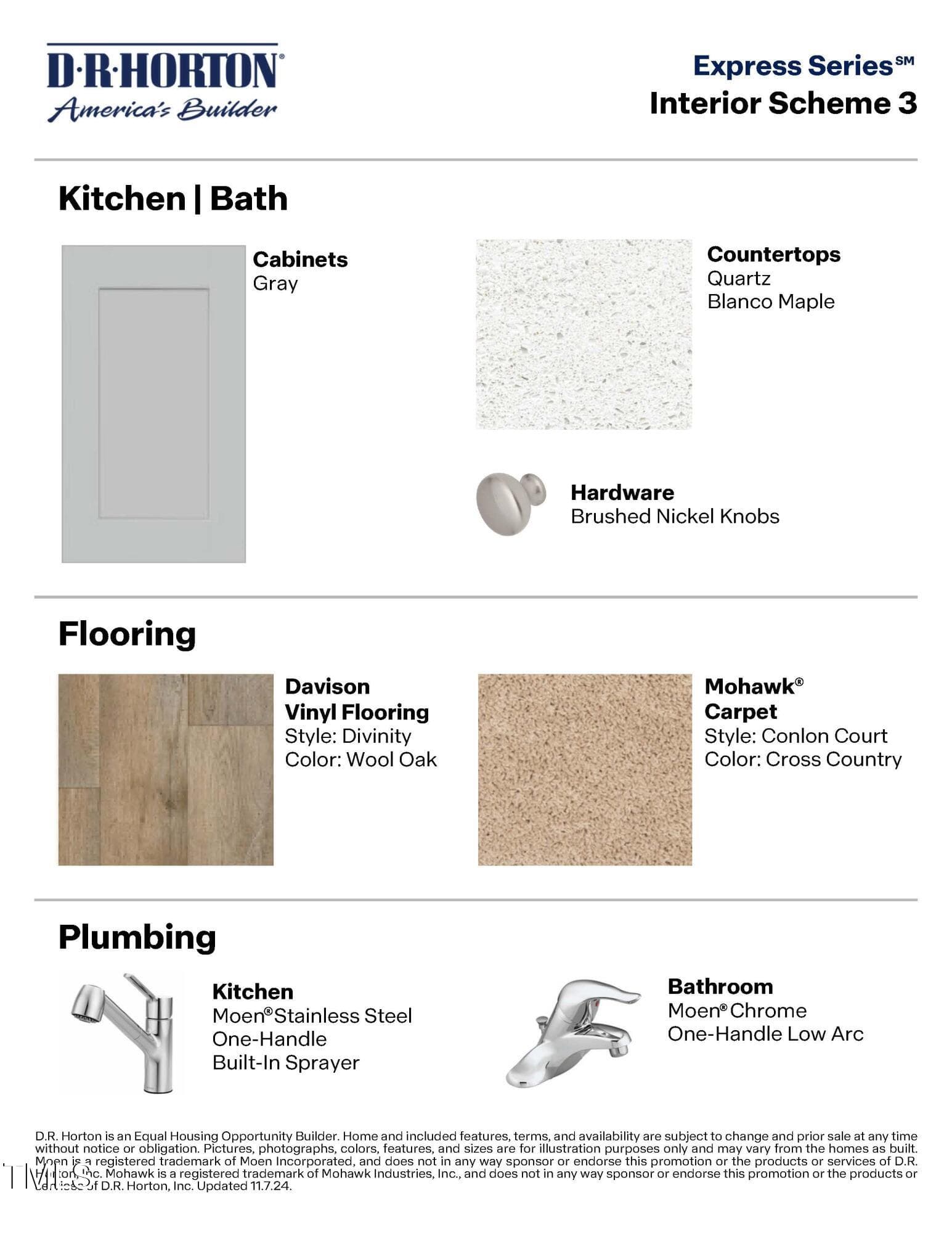 Express-Interior Scheme 3_RALNS_Quartz - 161 Holton Street, Wilsons Mills, NC 27577