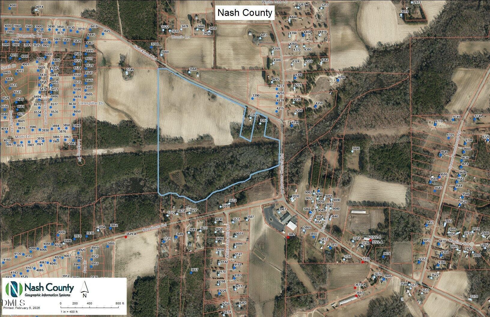 3355 Strickland Road, Bailey, NC 27807