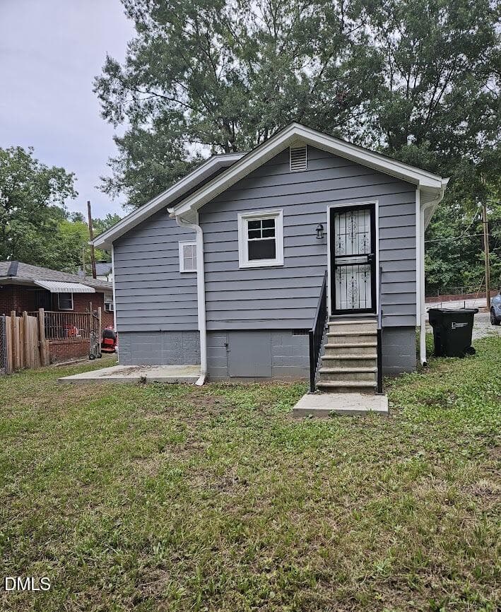 Rear yard - 1307 N Hyde Park Avenue, Durham, NC 27701, Durham