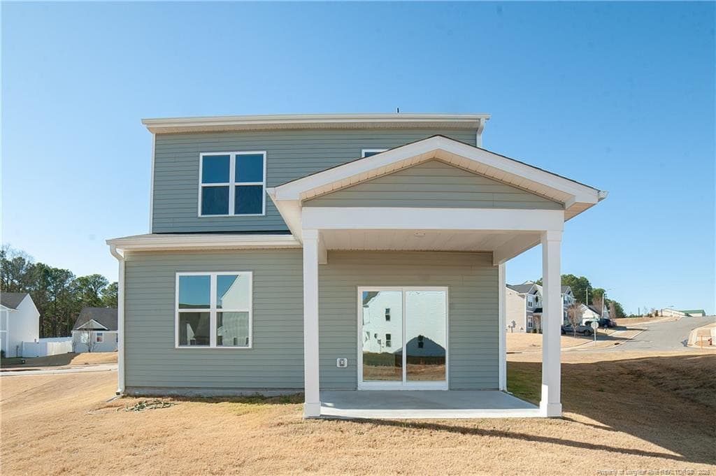 Rear Covered Patio - 246 Tormore Drive, Sanford, NC 27330