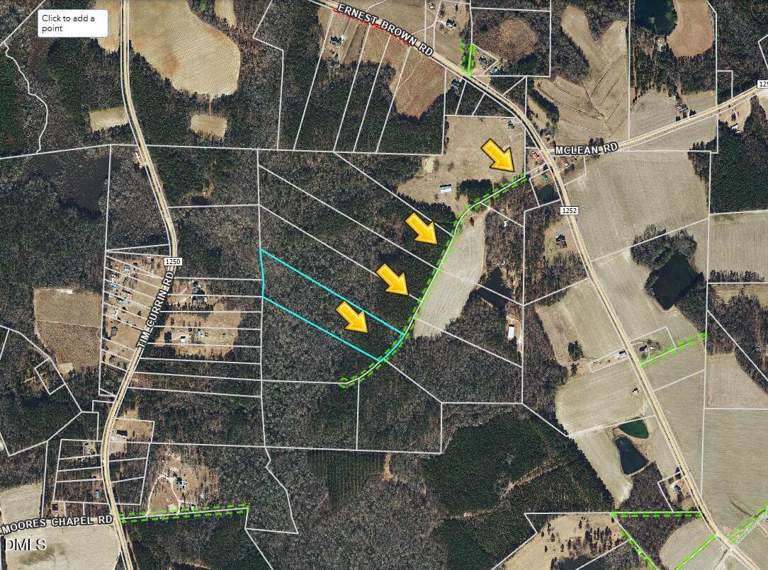 easement - 0 Ernest Brown Road, Lillington, NC 27546