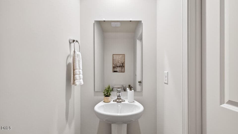 Powder Room - 263 Rusling Leaf Drive, Fuquay Varina, NC 27526