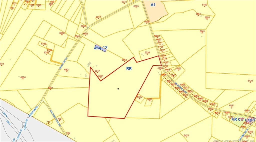 Zoning Map - McDonald Road, Parkton, NC 28371
