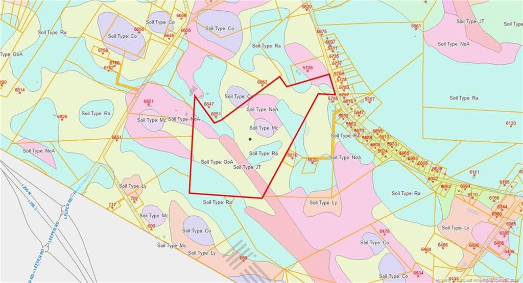Soils Map - McDonald Road, Parkton, NC 28371