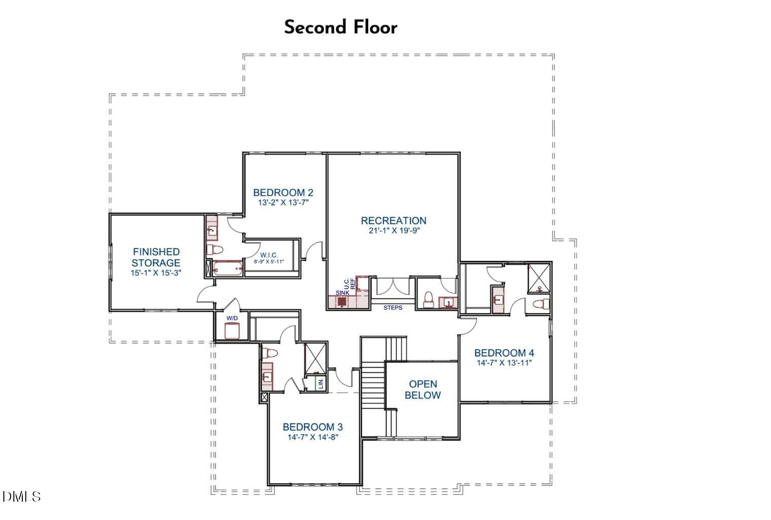 2nd Floor - 4111 Laurel Ridge Drive, Raleigh, NC 27612, Raleigh