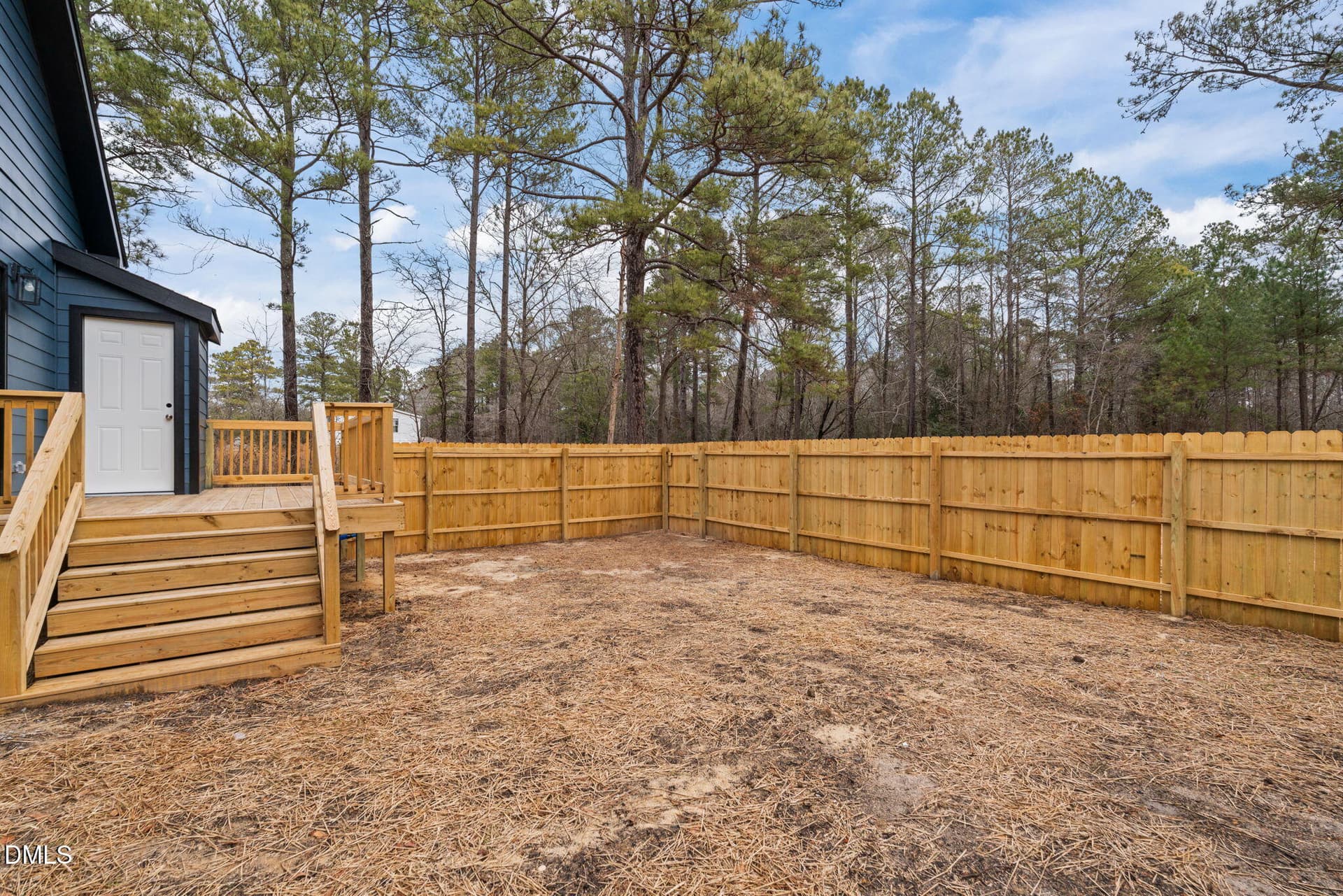 Fenced Back Yard - 147 Creek Bend Drive, Vass, NC 28394