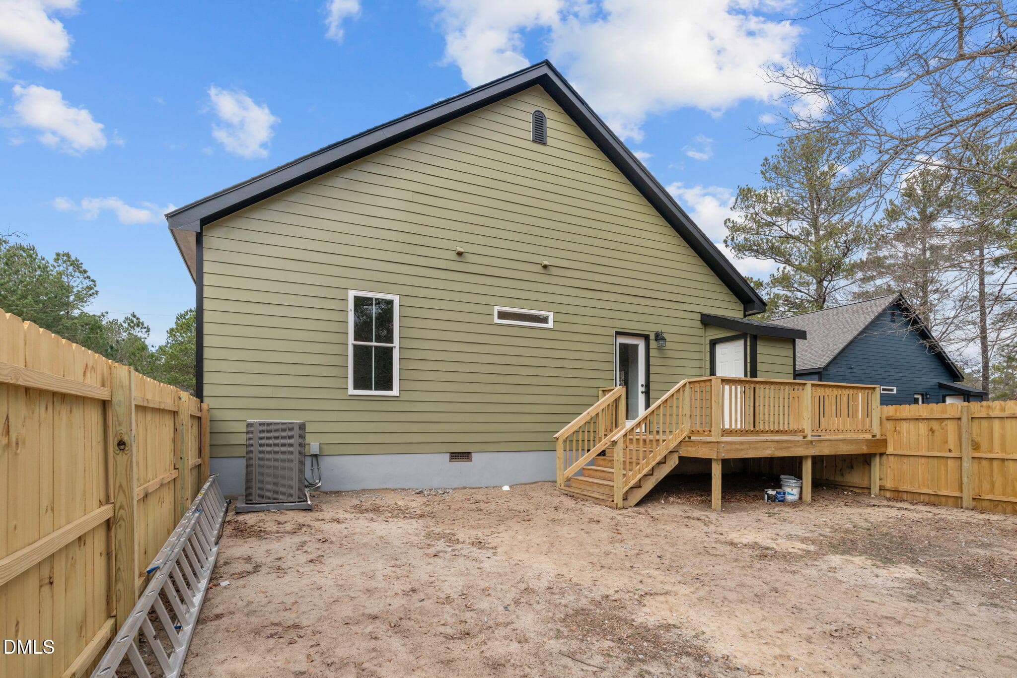 Backyard View - 151 Creek Bend Drive, Vass, NC 28394