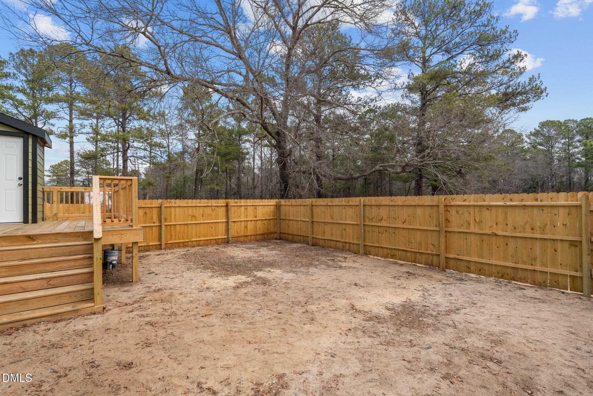 Fenced Backyard - 151 Creek Bend Drive, Vass, NC 28394