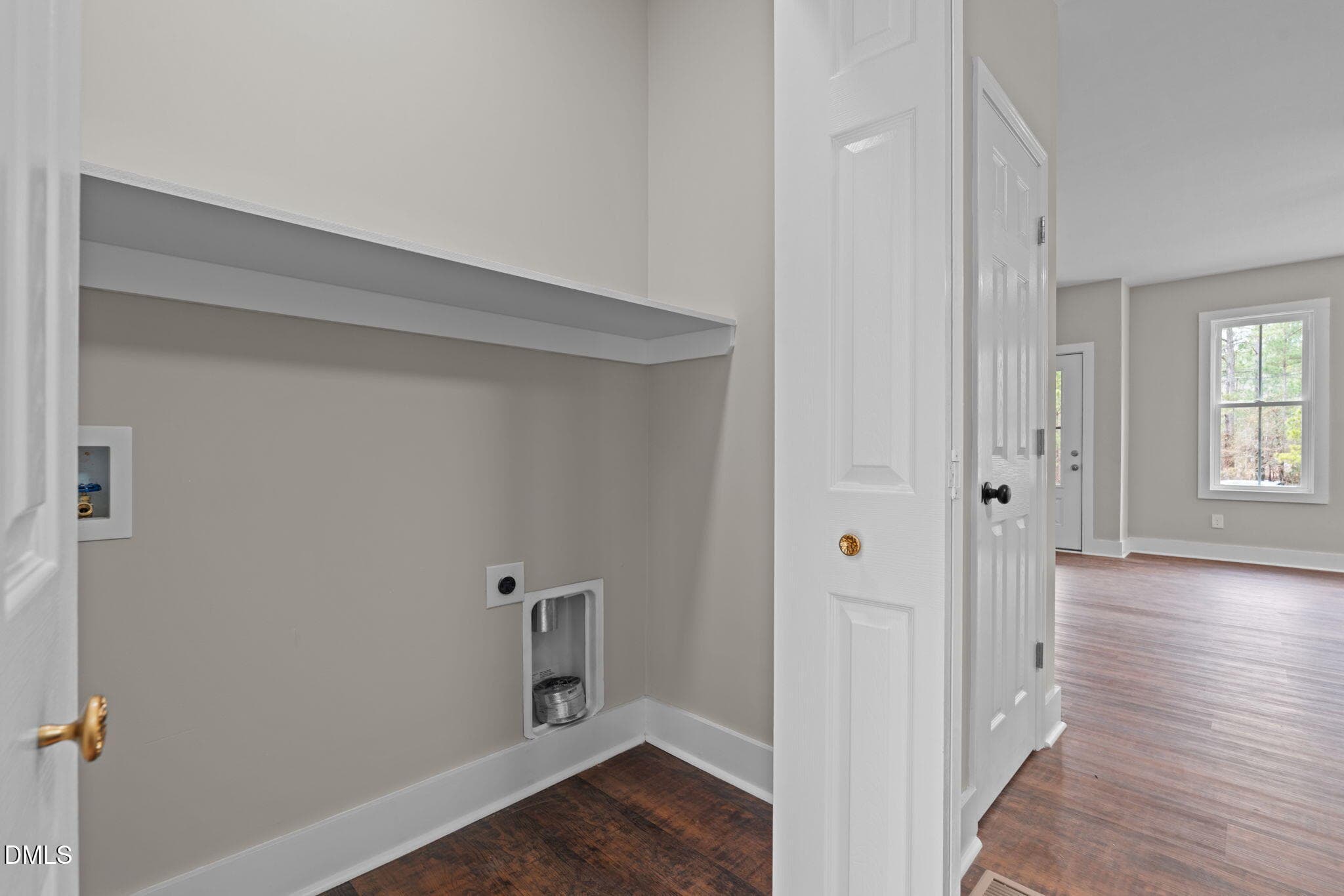 Laundry Area w/ Bi-fo - 151 Creek Bend Drive, Vass, NC 28394
