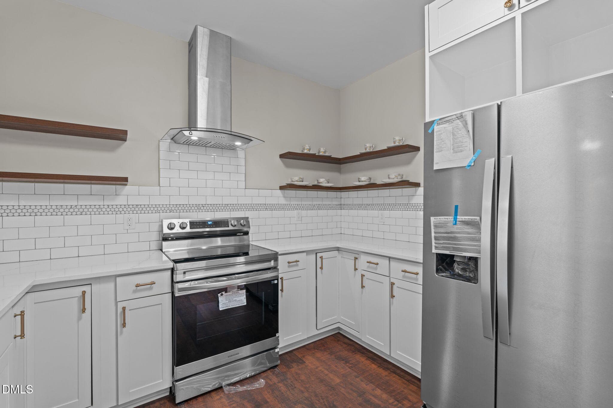 Range and Refrigerator - 151 Creek Bend Drive, Vass, NC 28394