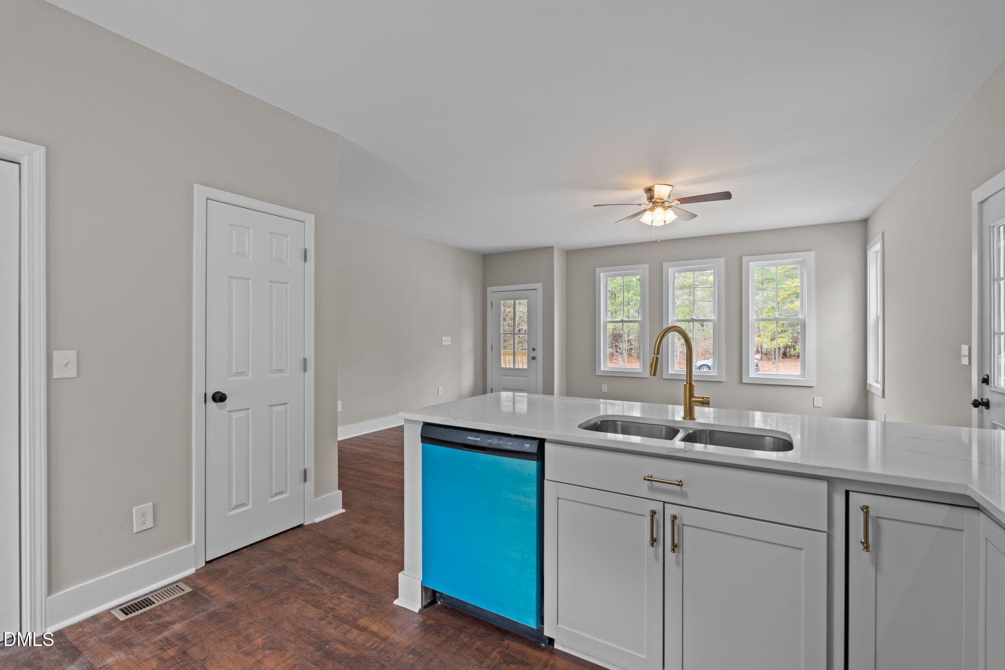 Kitchen Sink w/ Dishwasher - 151 Creek Bend Drive, Vass, NC 28394