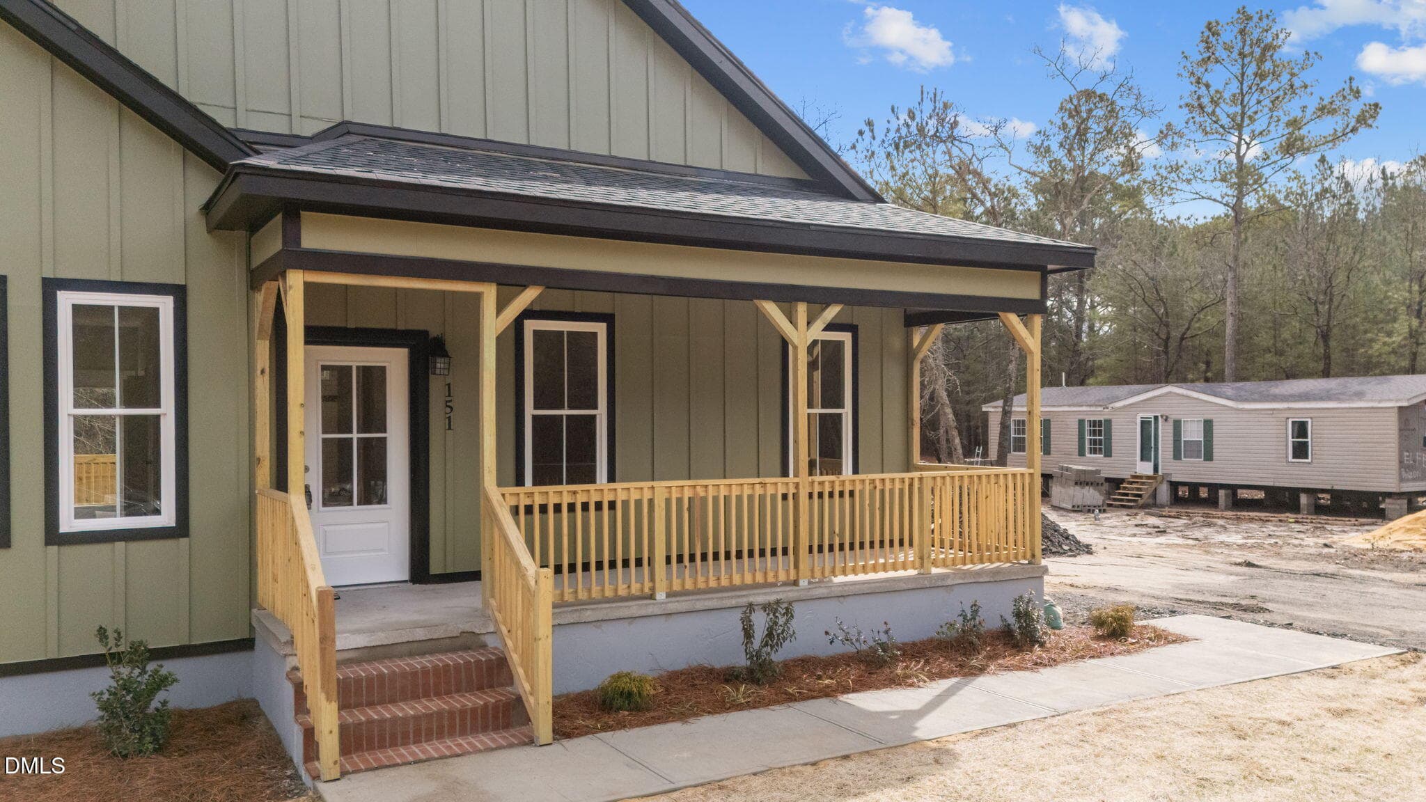 Front Angle View - 151 Creek Bend Drive, Vass, NC 28394