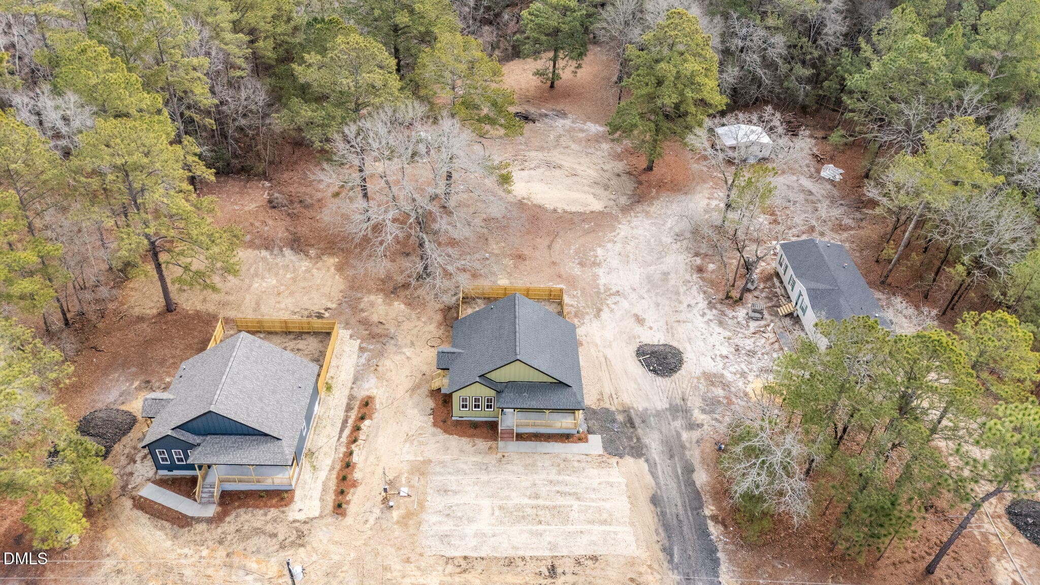 Aerial View - 151 Creek Bend Drive, Vass, NC 28394