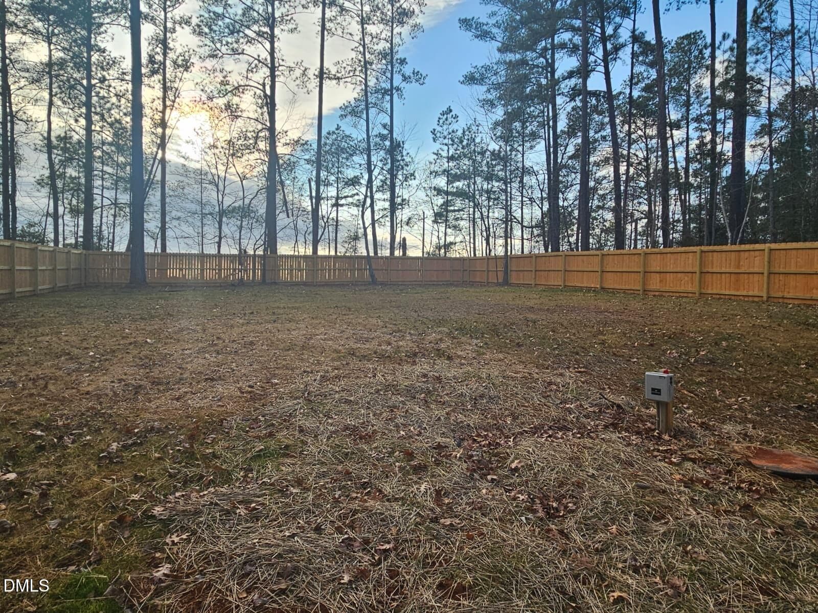 full fanced back yard - 440 Shawnee Drive, Louisburg, NC 27549, Louisburg