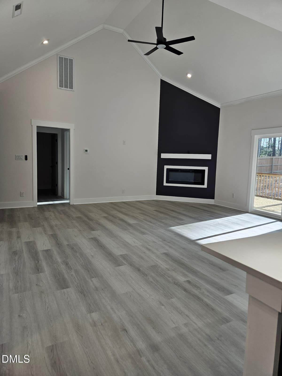 living room and fire place - 440 Shawnee Drive, Louisburg, NC 27549, Louisburg