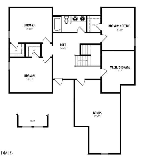 Second Floor - 50 Watermere Street, Wendell, NC 27591