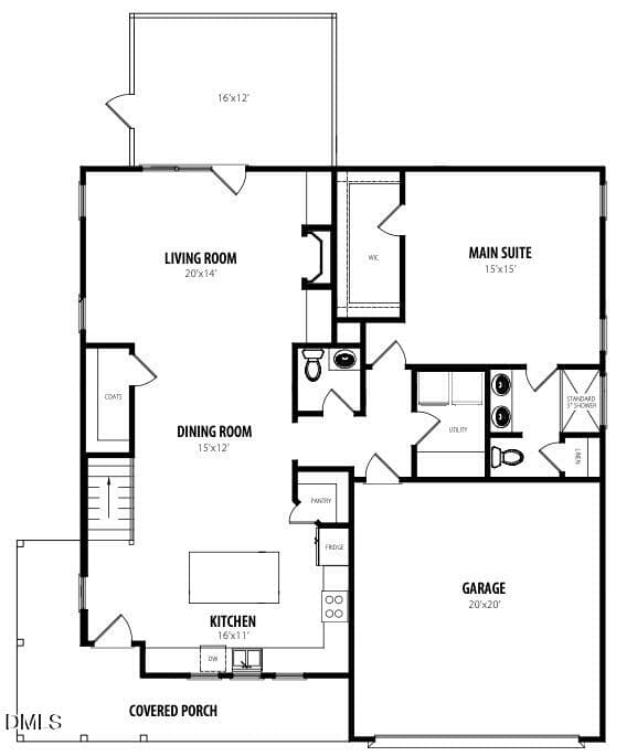 First Floor - 51 Watermere Street, Wendell, NC 27591