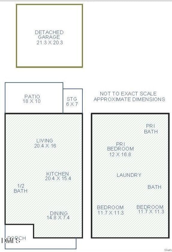 Measurements - 724 Winton Way 542, Wake Forest, NC 27587