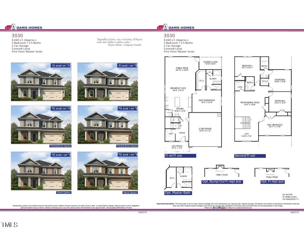 The 3030 Brochure - 119 Decatur Drive, Fuquay Varina, NC 27526