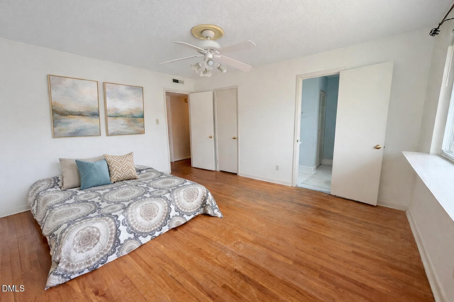 Modern bedroom with calming decor - 2375 Champion Court, Raleigh, NC 27606, Raleigh