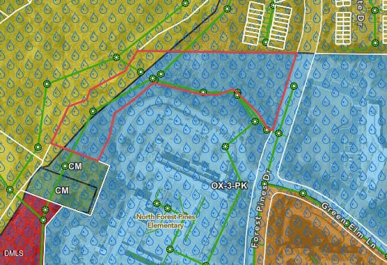 Water sewer - 11601 Forest Pines Drive, Raleigh, NC 27614, Raleigh